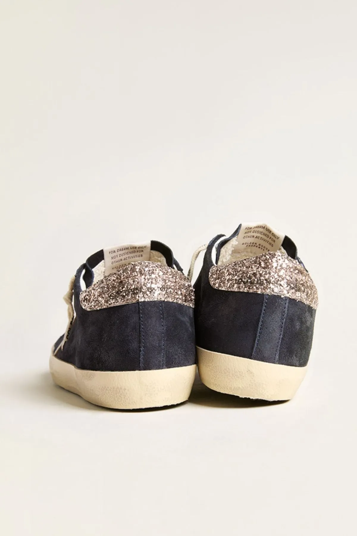 Golden Goose Super Star Sneaker - Blue/ White/ Silver