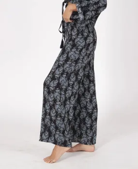 Greta Pant | Navy Paisley