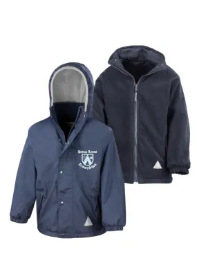 Hetton Lyons Primary School Navy Waterproof Coat