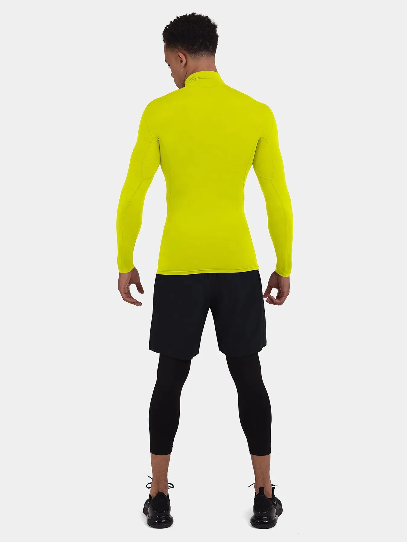 Hyperfusion Compression Base Layer Long Sleeve Mock Neck For Men