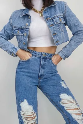 Jaqueta Jeans