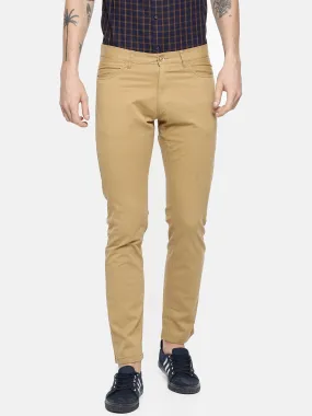 JDC Casual Solid Trouser-Khaki