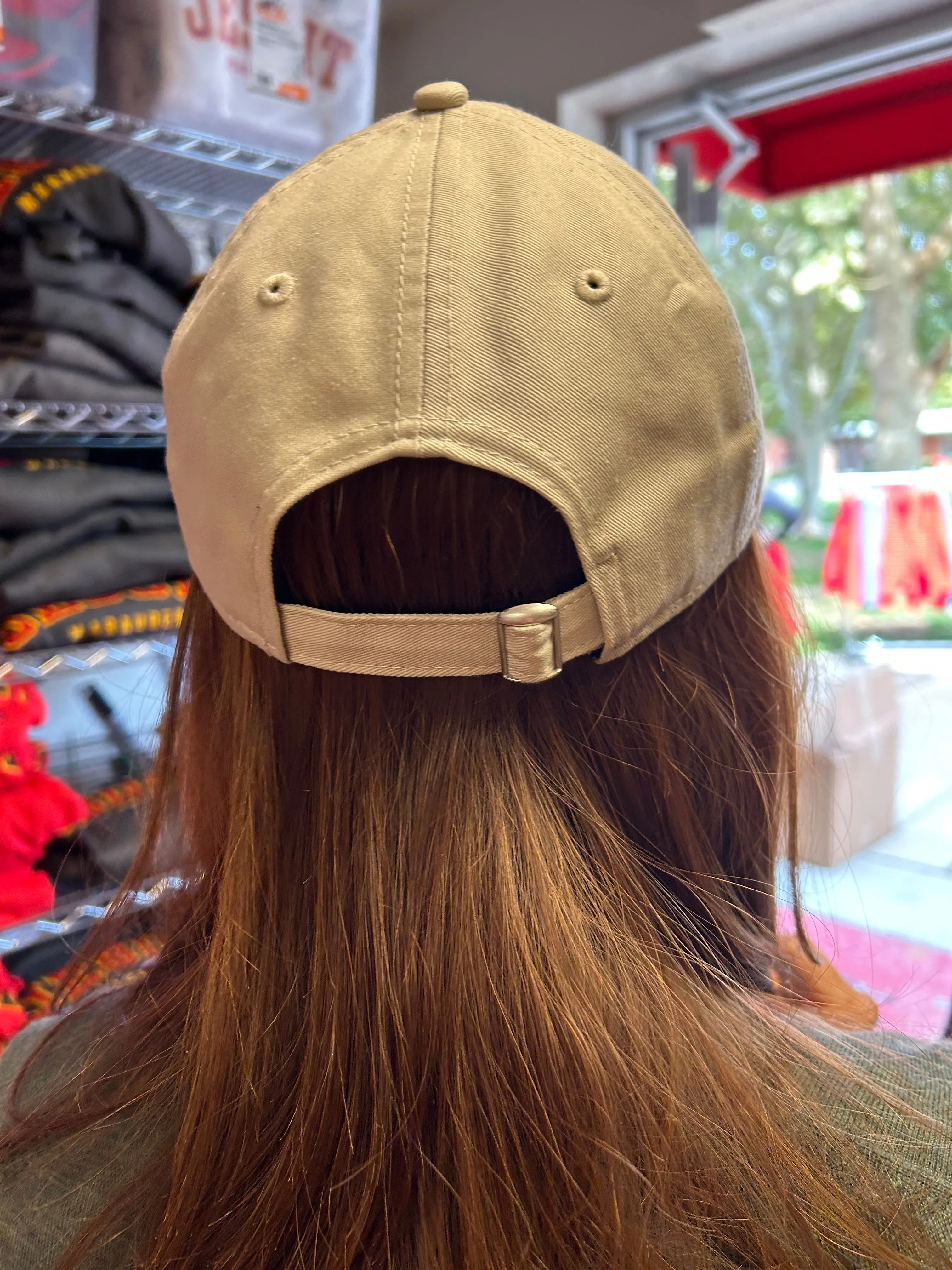 Khaki J Baseball Hat