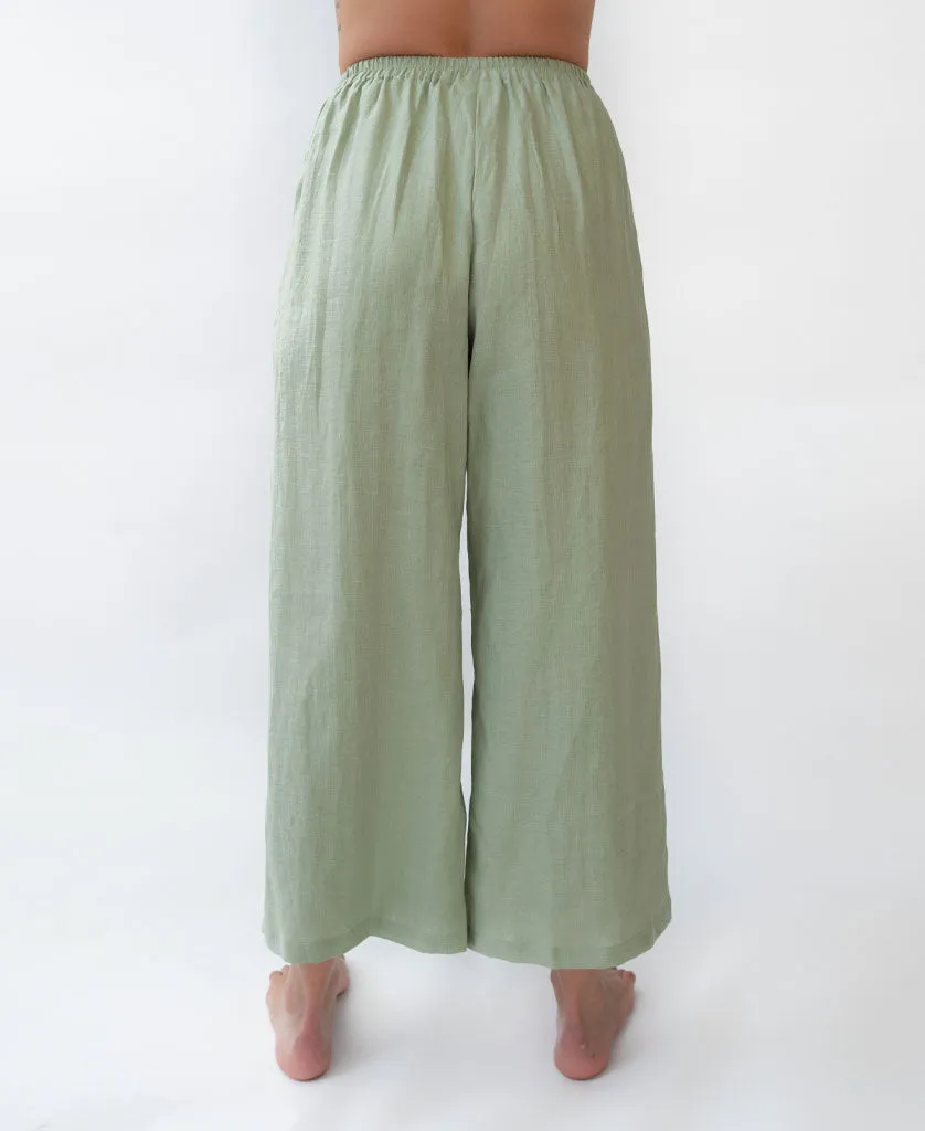 Kinsley Pant Linen | Fern