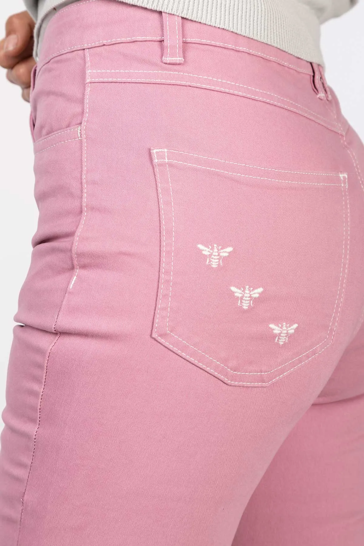 Ladies Embroidered Jeans - Ella