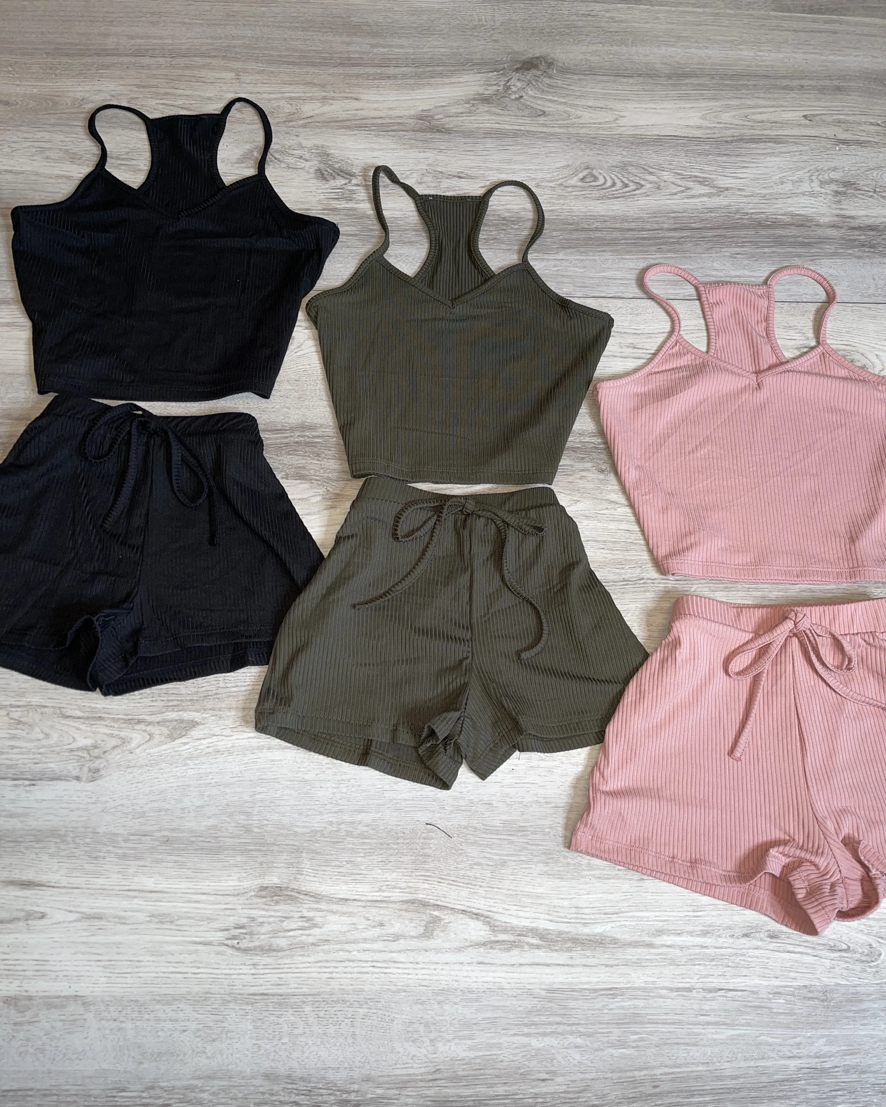 Lexy Halter Shorts Set