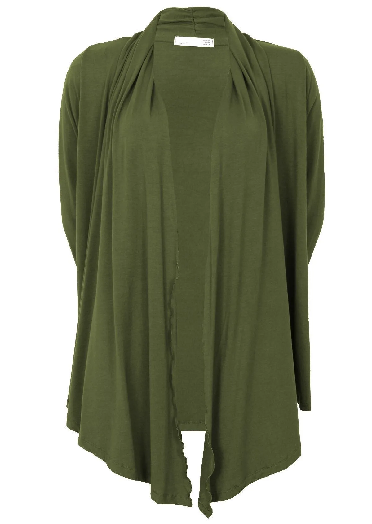 Long Sleeve Stretch Cardi Olive