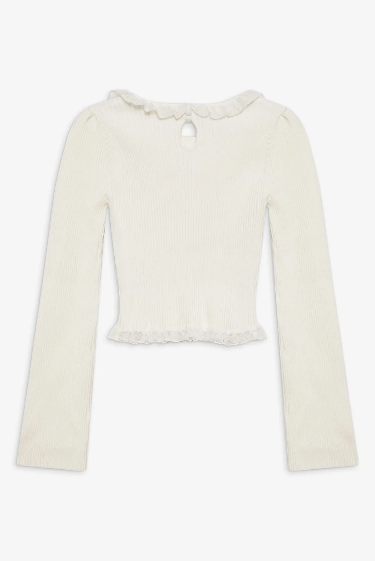 Lyon Knit Top in White