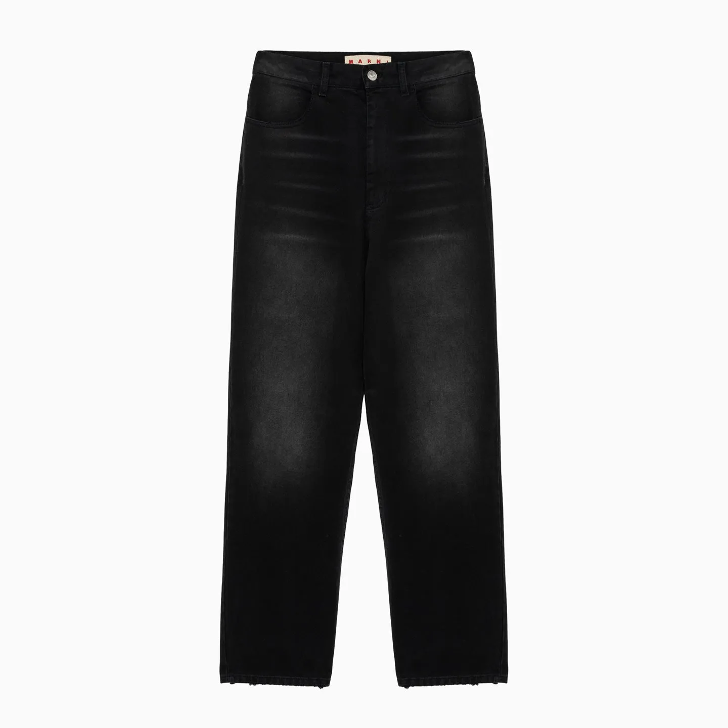 Marni Black Tailored Trousers for Women - Elegant & Stylish High-Waisted Pants