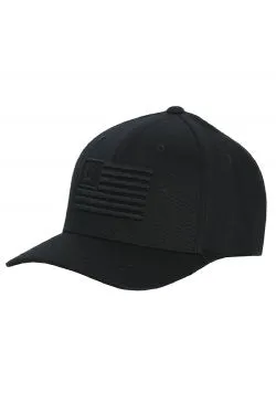 MEN'S CINCH FLEXFIT BASEBALL CAP - BLACK