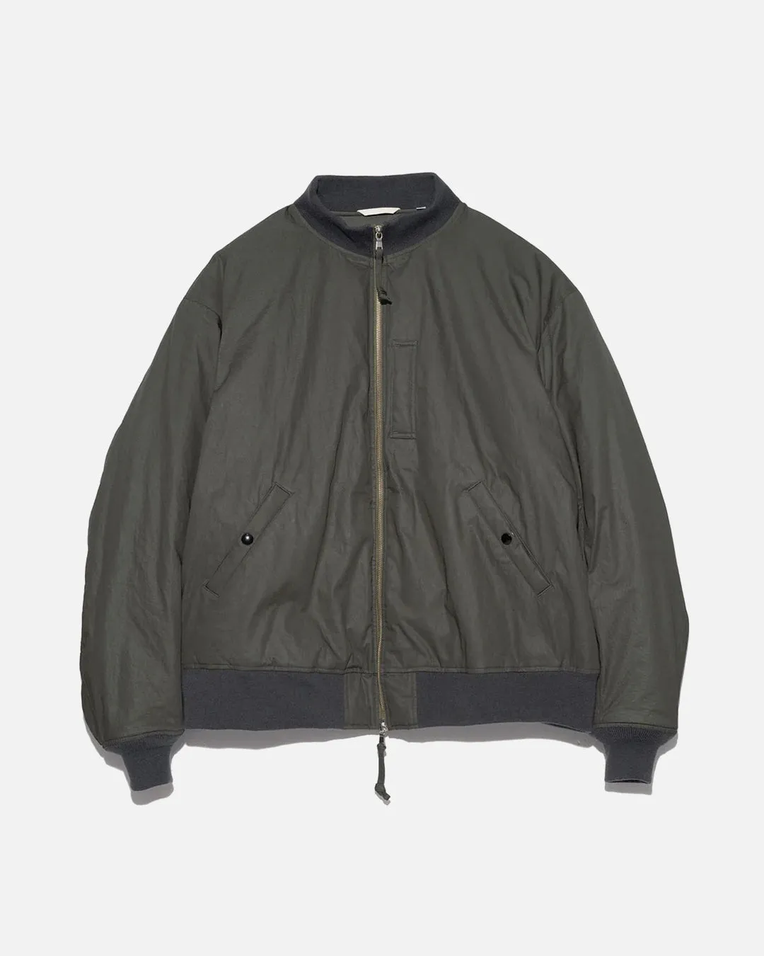 Men's Insulation Varsity Jacket - Moss Green