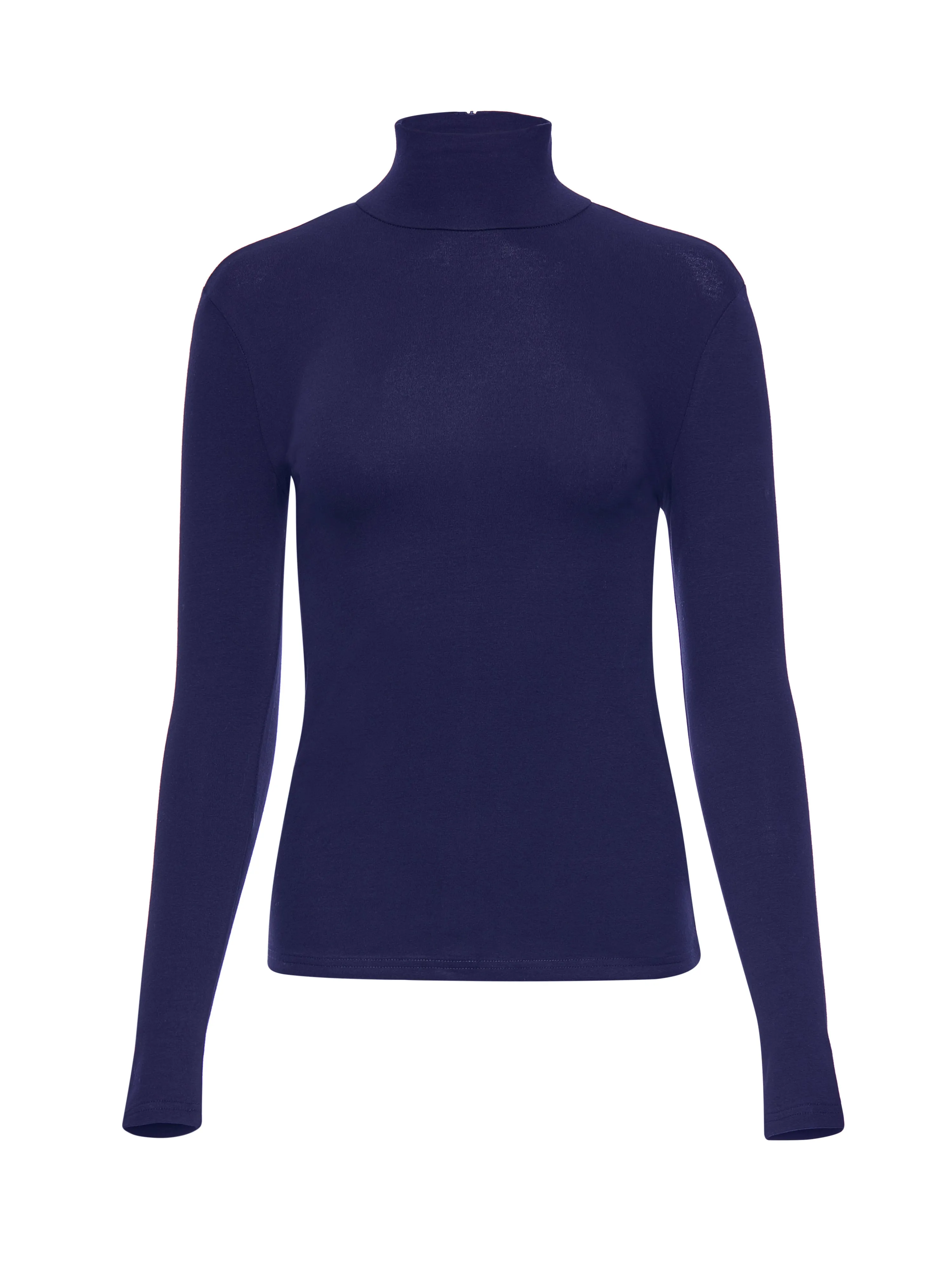 Mock Neck Long Sleeve Turtleneck