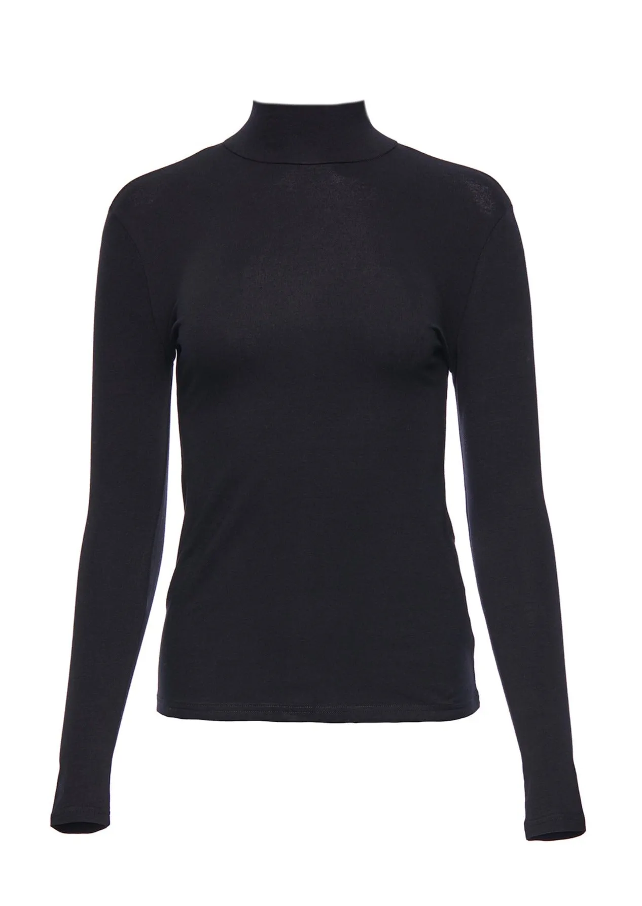 Mock Neck Long Sleeve Turtleneck