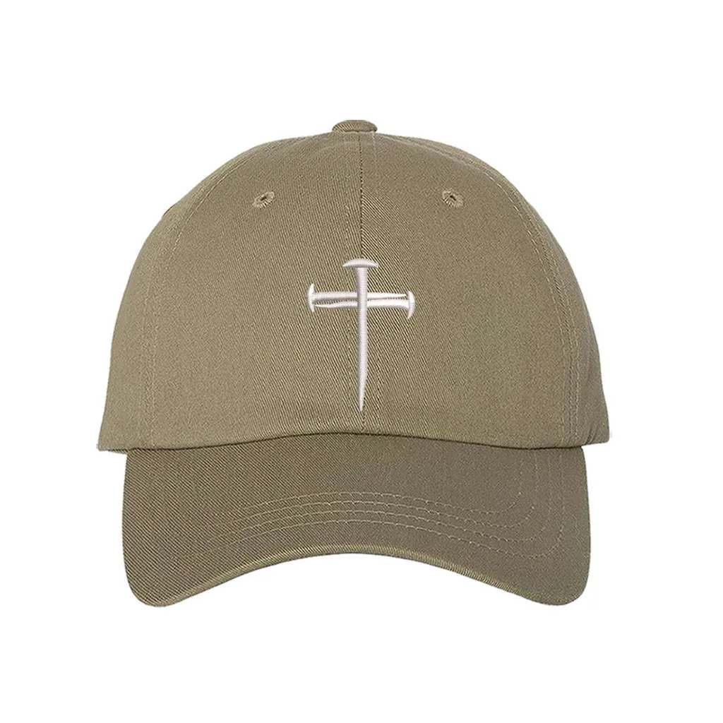 Nail Cross Baseball Hat - Religious Baseball Hat