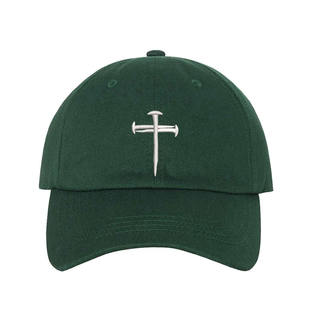 Nail Cross Baseball Hat - Religious Baseball Hat