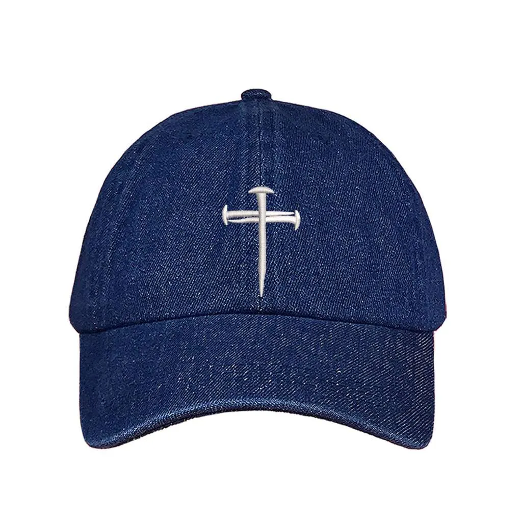 Nail Cross Baseball Hat - Religious Baseball Hat