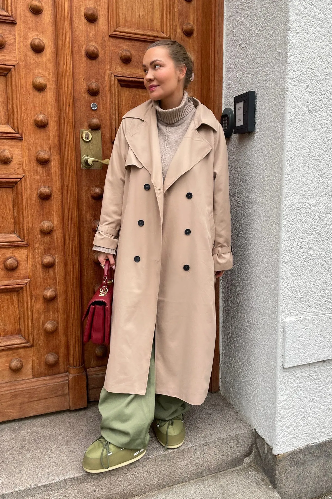 ONLChloe Trenchcoat - Varm Beige