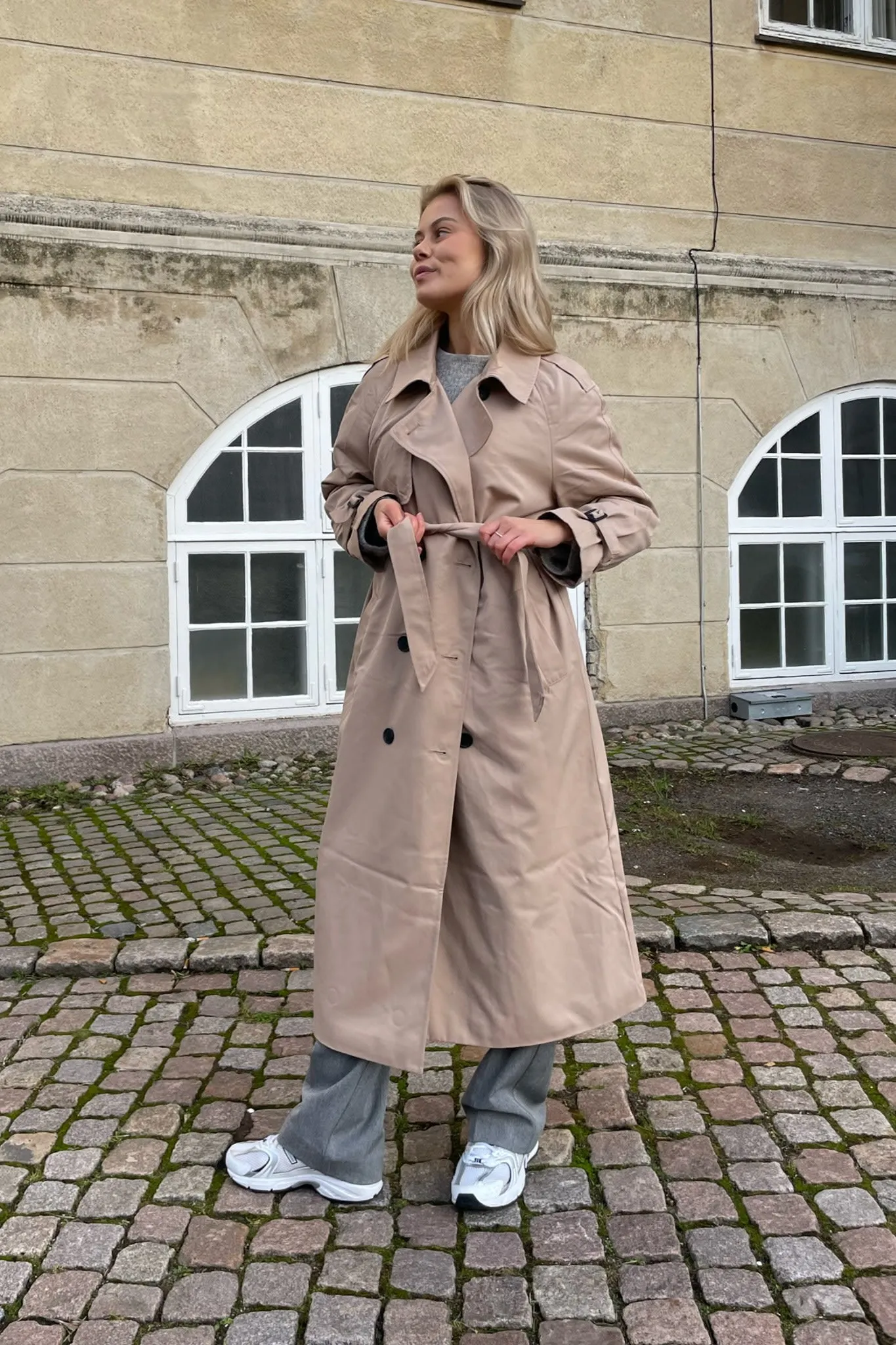 ONLChloe Trenchcoat - Varm Beige