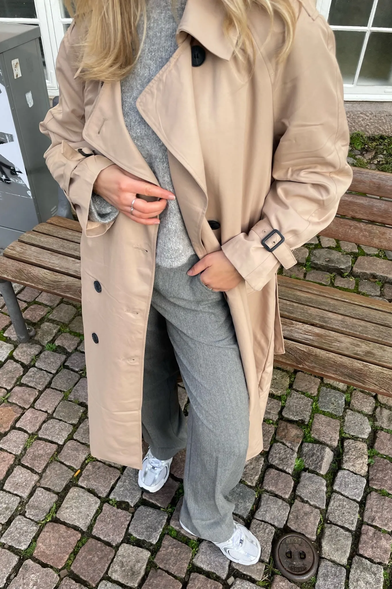 ONLChloe Trenchcoat - Varm Beige