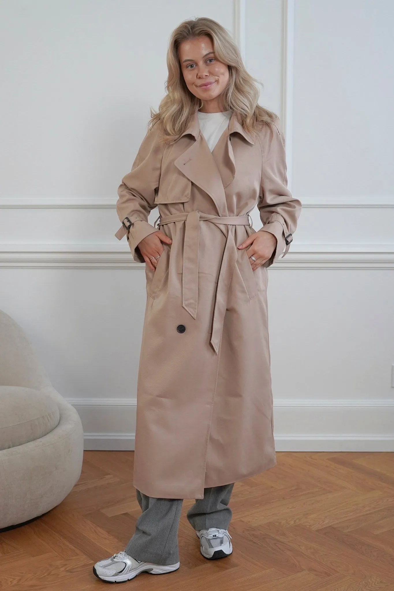 ONLChloe Trenchcoat - Varm Beige