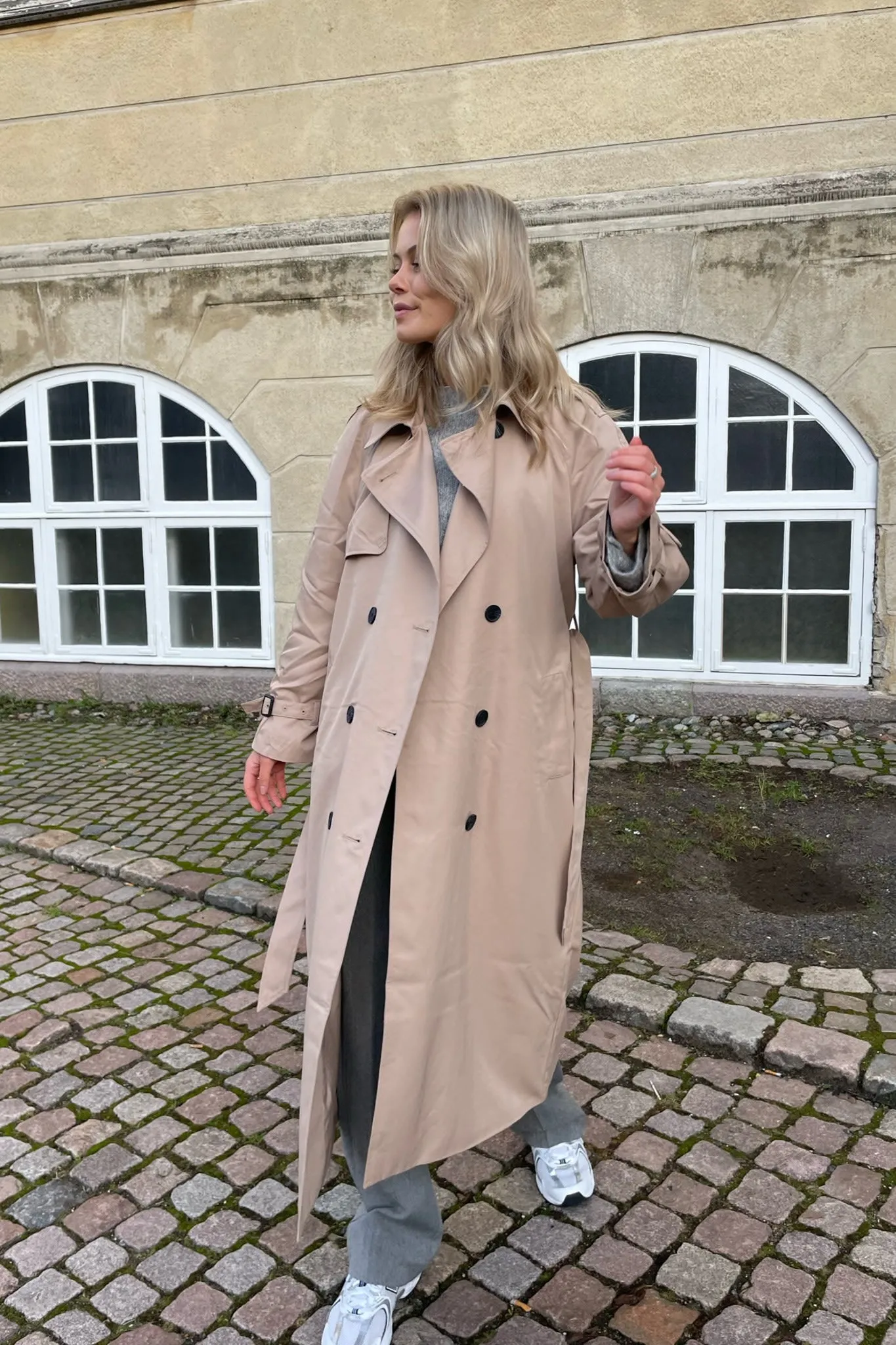 ONLChloe Trenchcoat - Varm Beige