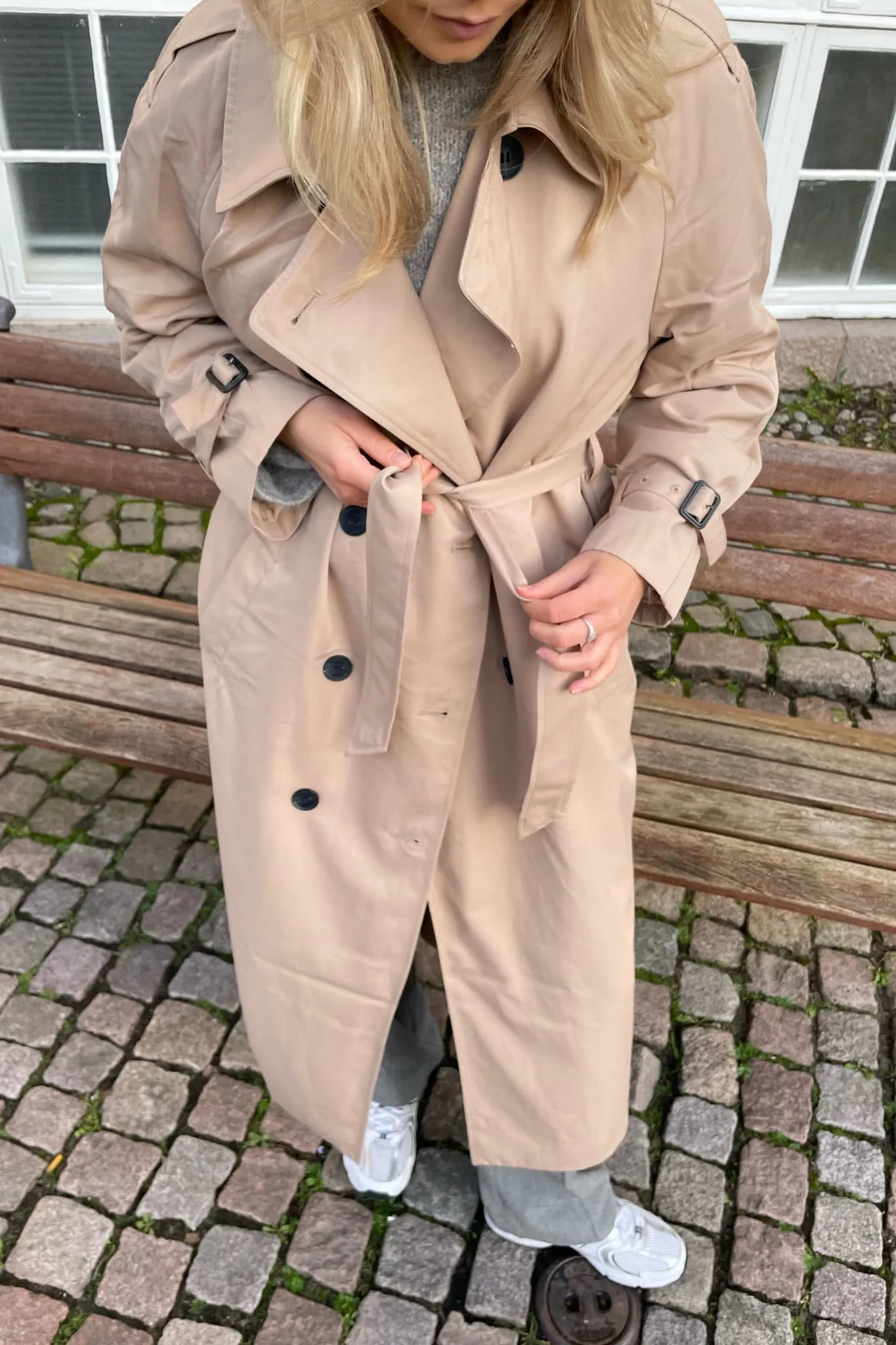 ONLChloe Trenchcoat - Varm Beige