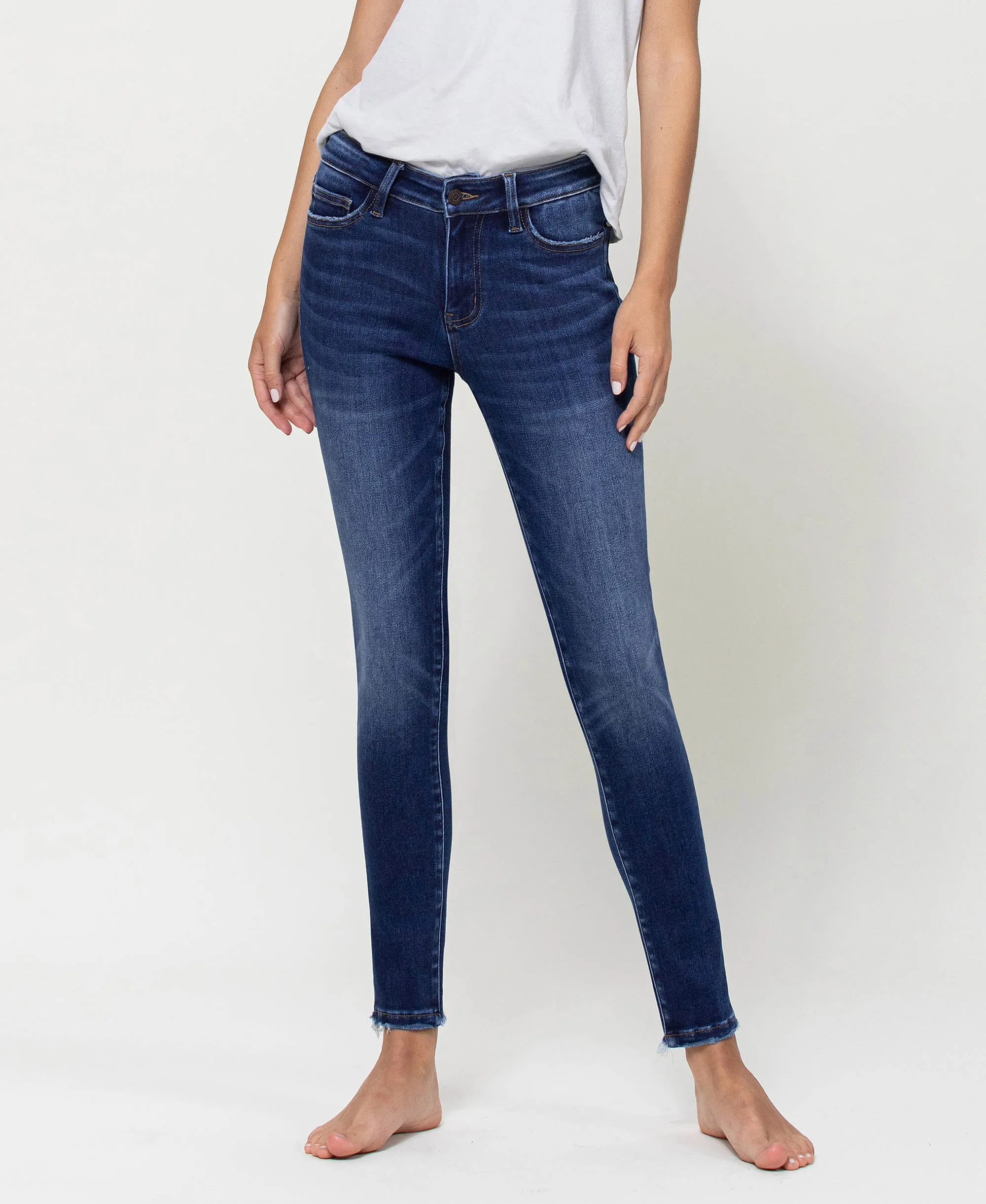 Ordinary People - Mid Rise Ankle Skinny Jeans