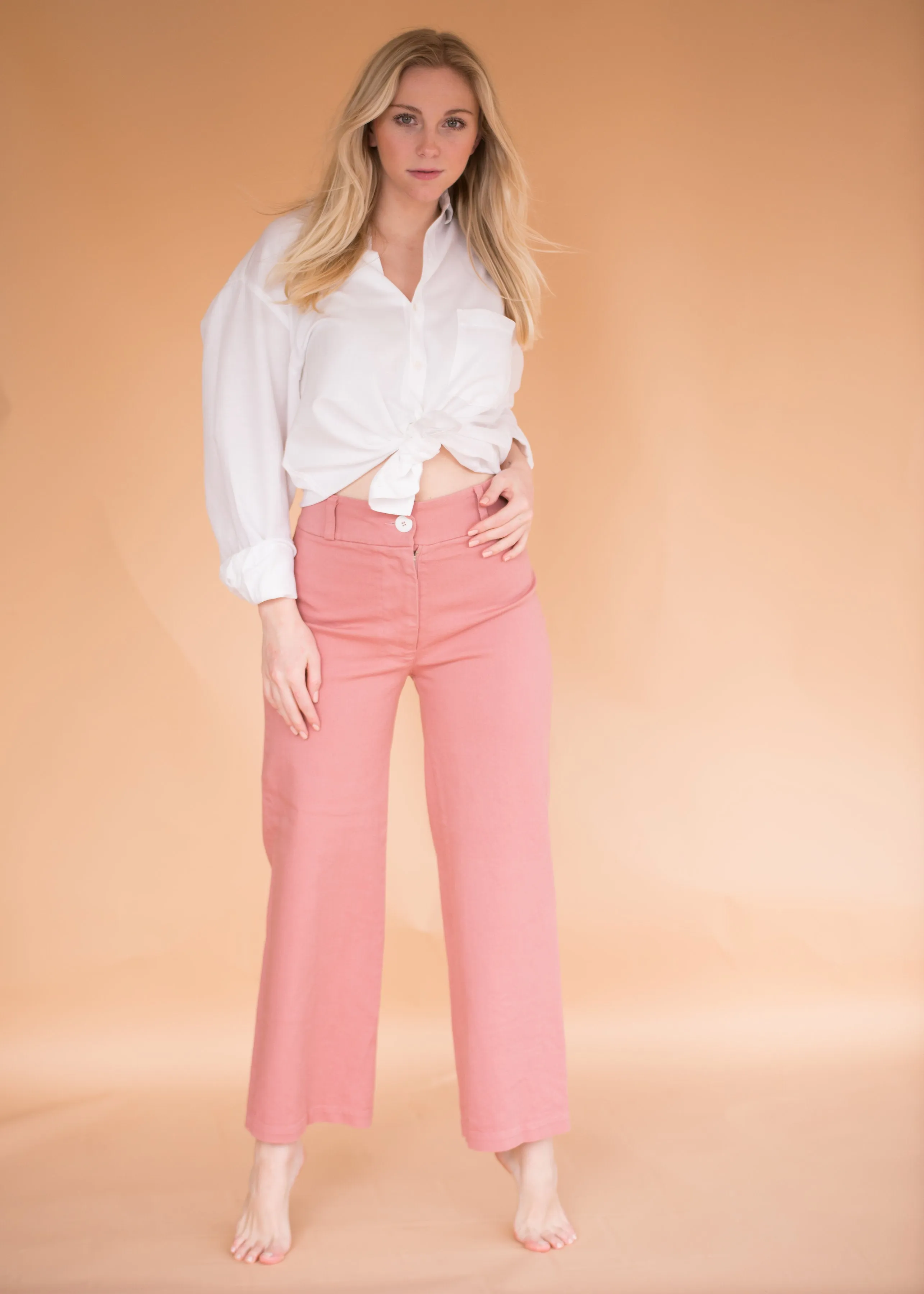 Painter Pant - Rose - Women’s Wide Leg Pants