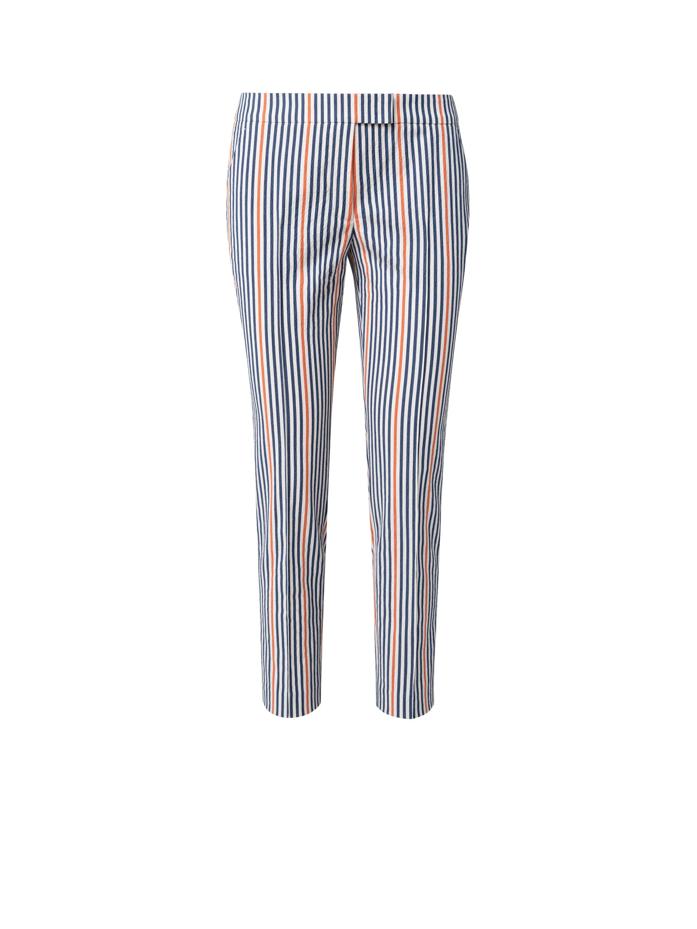 Pant - Blue/Off-White/Orange