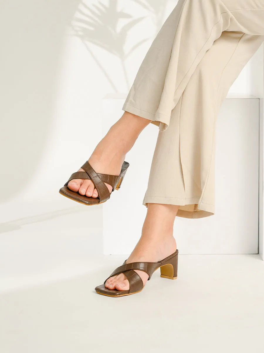 Petra Cross Mules