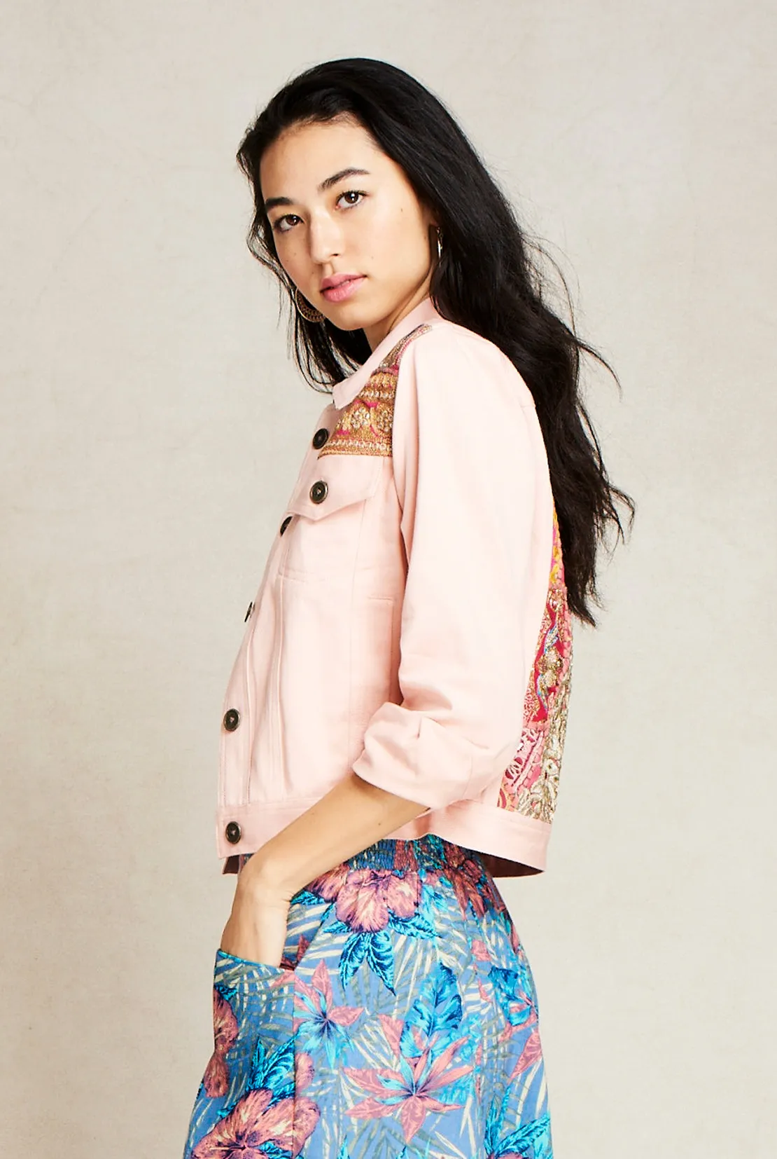 Pink Boho Rogue Jacket