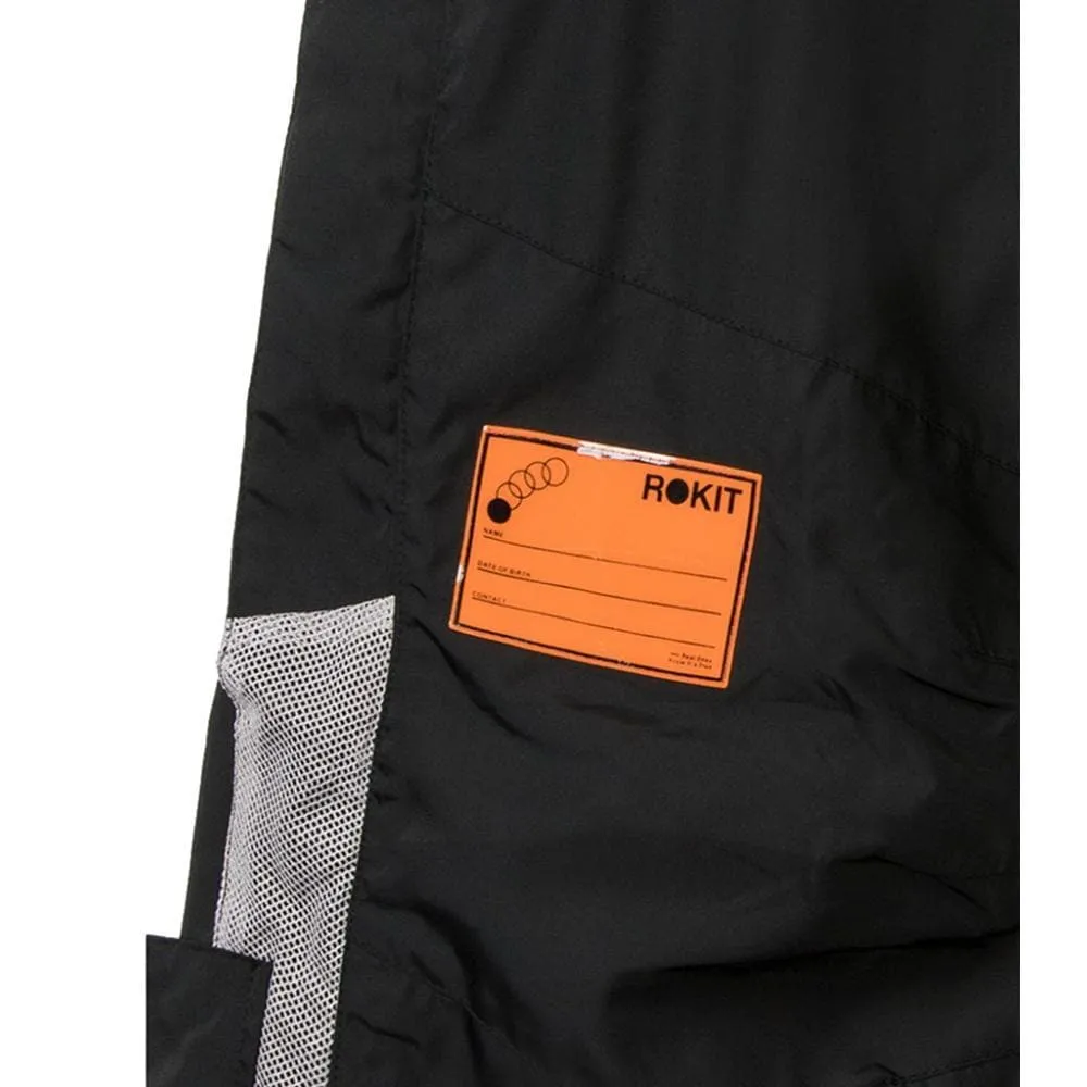 Rokit COURTSIDE SIDEZIP PANT -BLACK