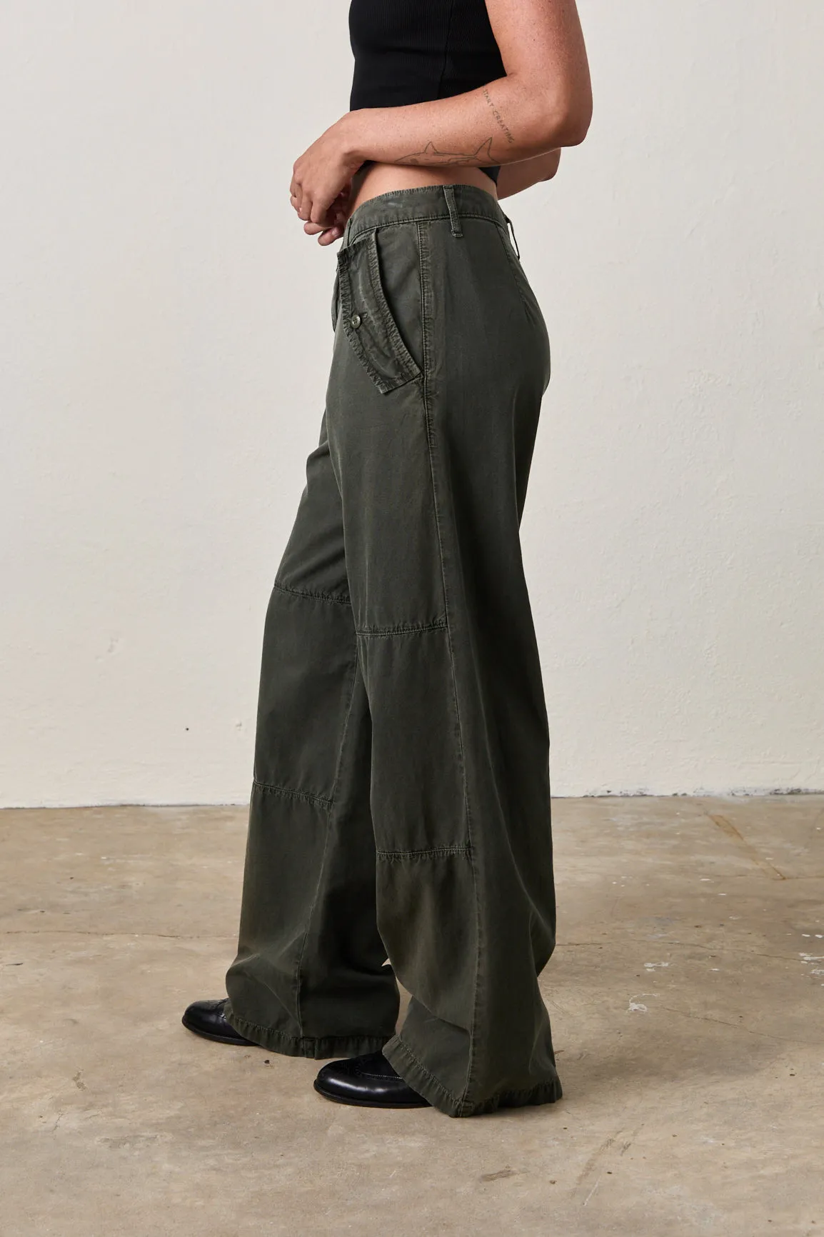 RYAN TROUSER / MILL GREEN