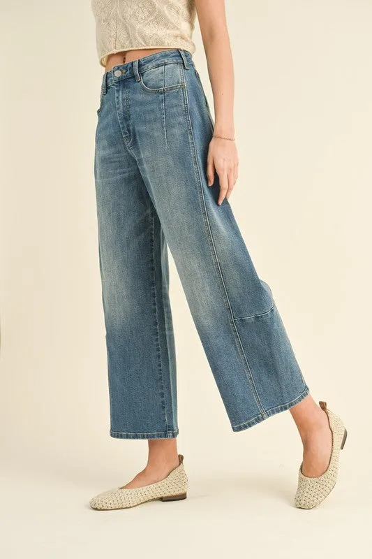 SIDNEY BARREL JEANS