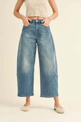 SIDNEY BARREL JEANS