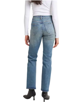 Size 27 (AU 9) - Rollas Classic Straight High Rise Regular Fit Jeans