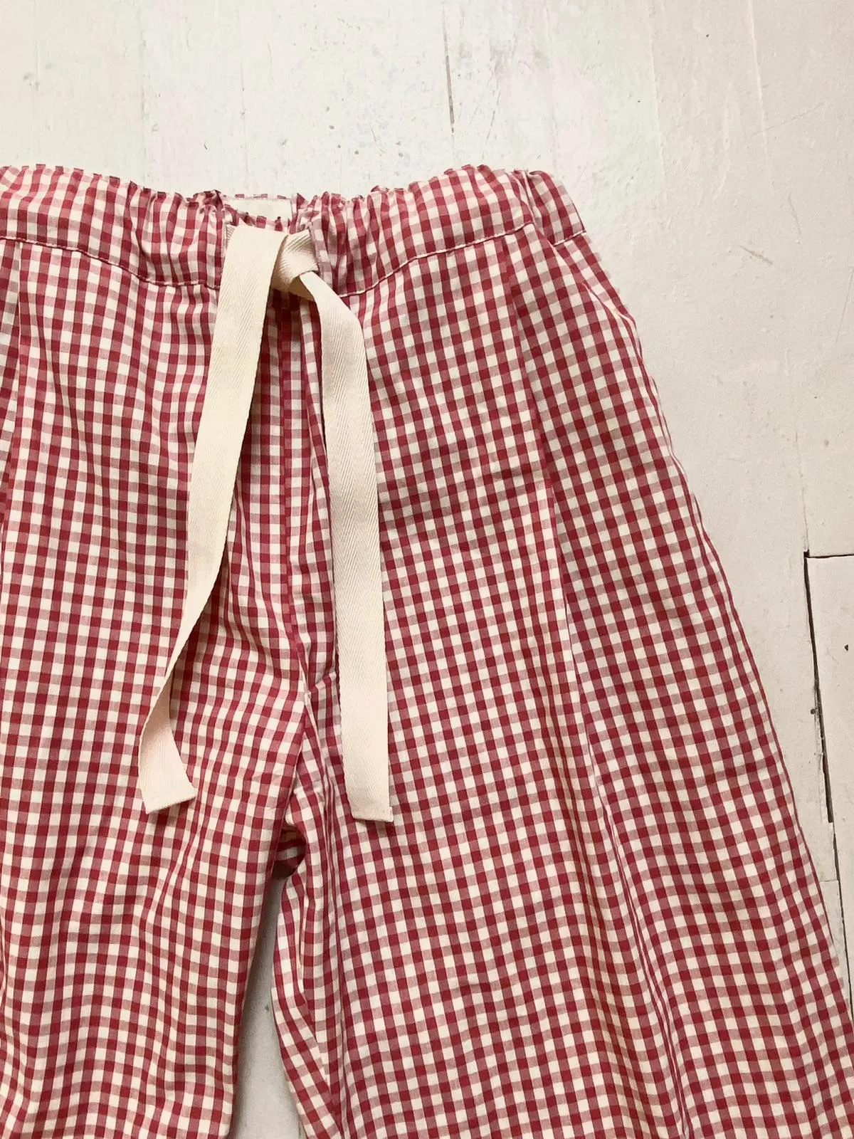 Tariff Pants in Red Gingham