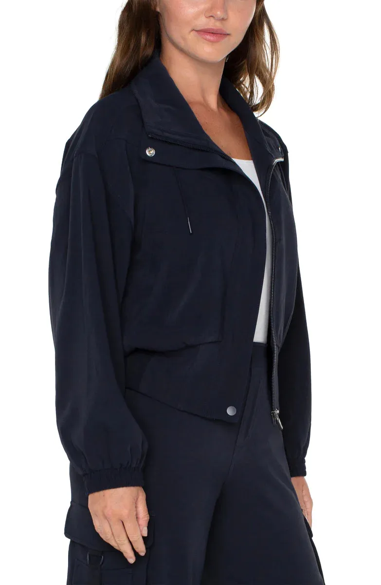 The Cecilia Zip Up Dolman Jacket