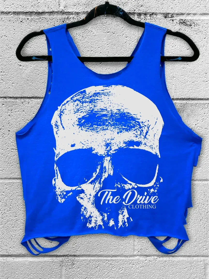 THE DRIVE CROP TANK TOP*ROYAL*