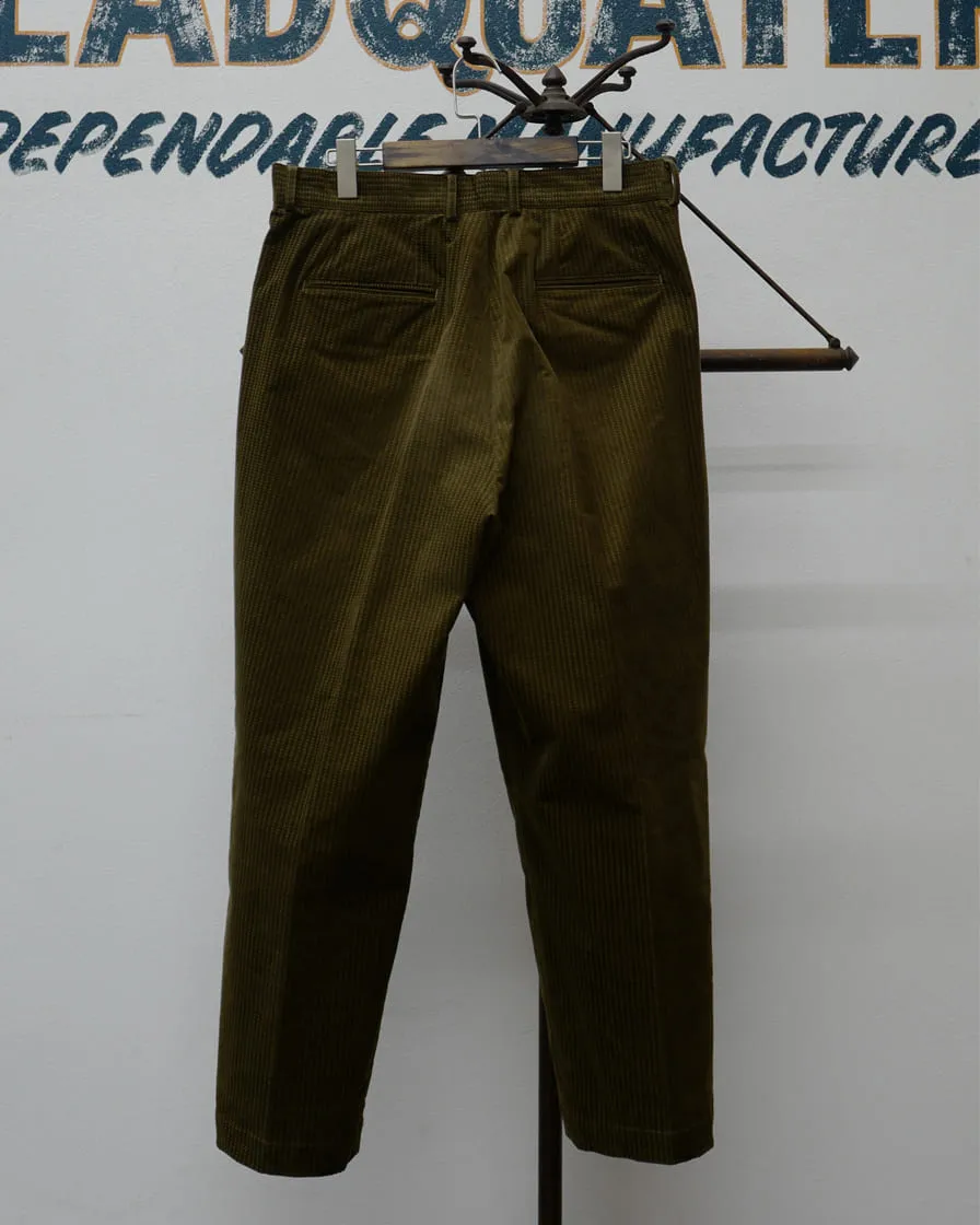 Two Tack Trousers Jacquad Corduroy