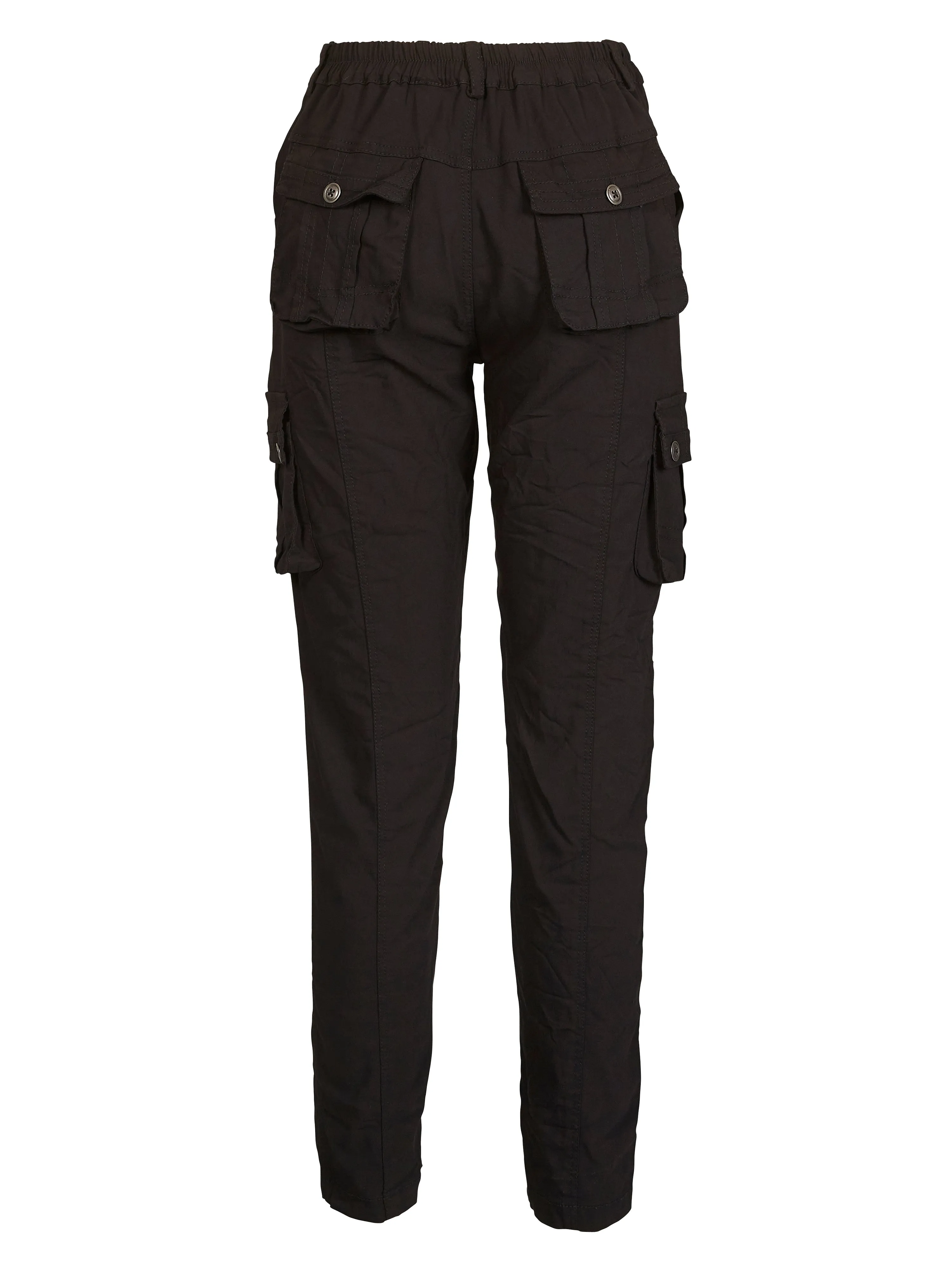 VILDA cargo trousers - Black