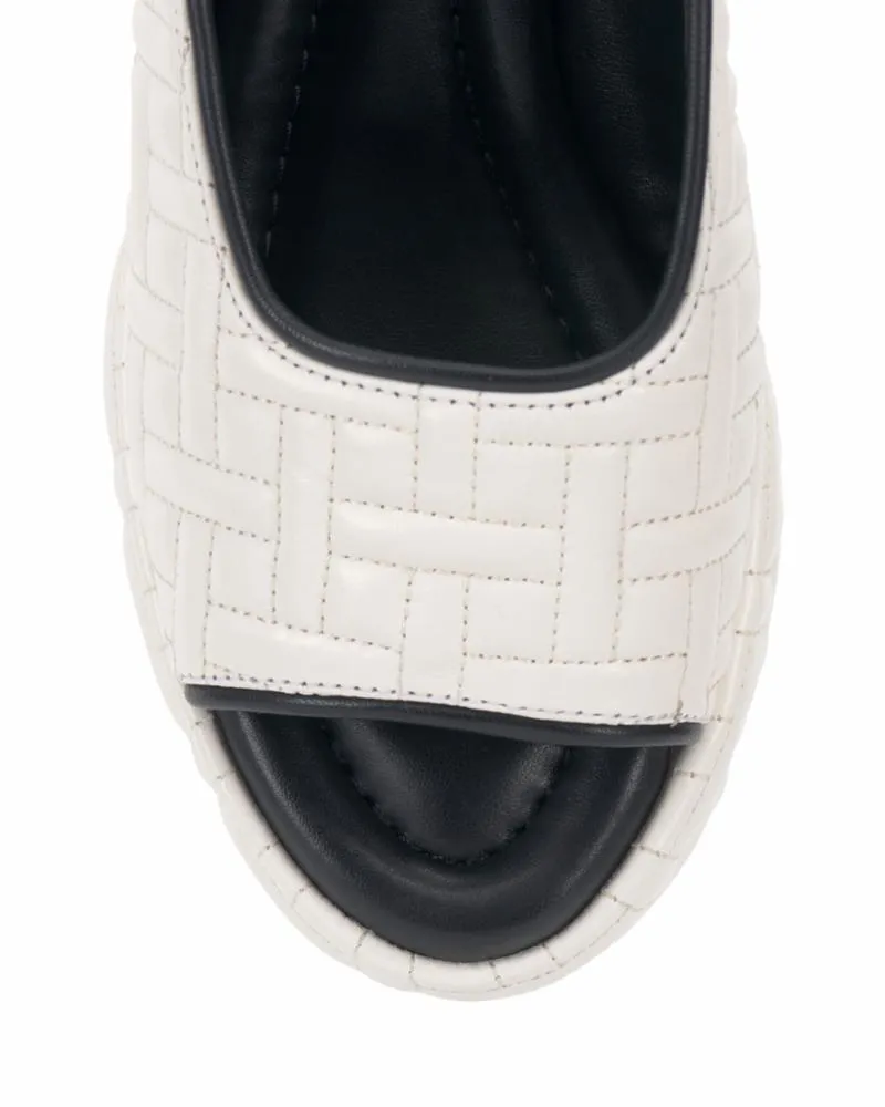 Vince Camuto ELANA COCONUT CREAM/BLACK/BABY SHEEP