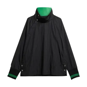   Wales Bonner Statement Nylon Track Top 'Black'