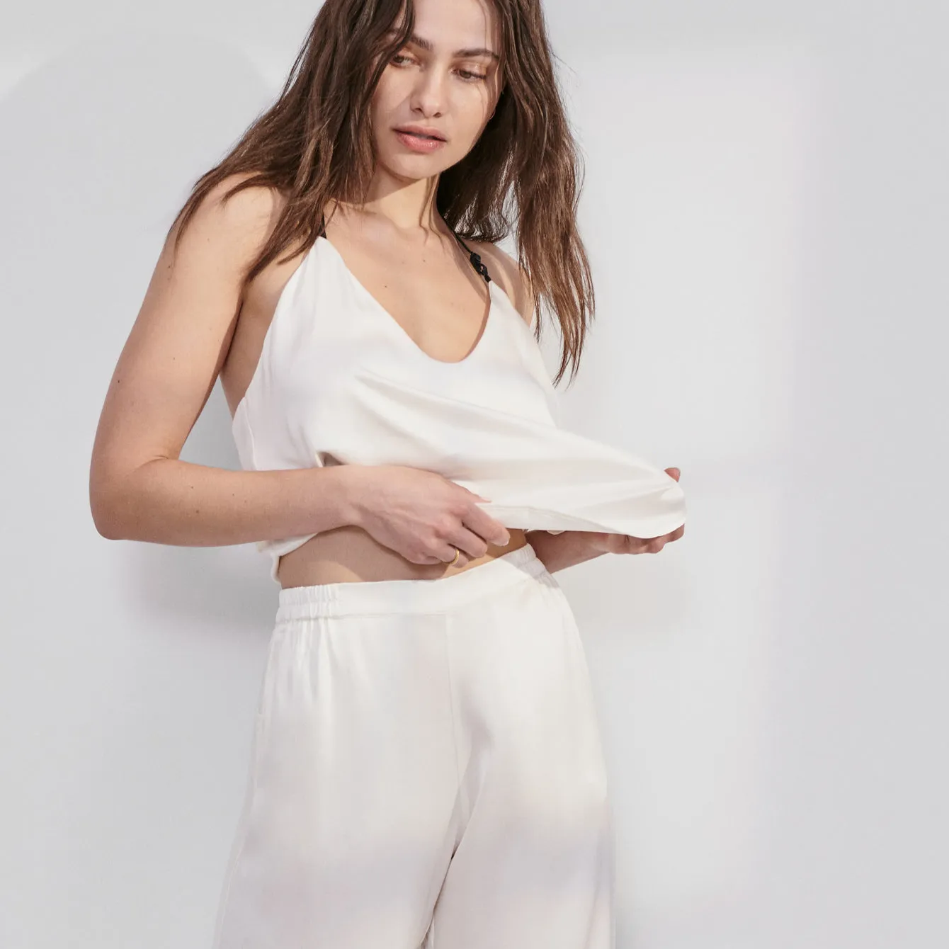 Washable Silk Cami Pant Set