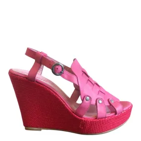 Wedge Fuchsia Last pair 37!