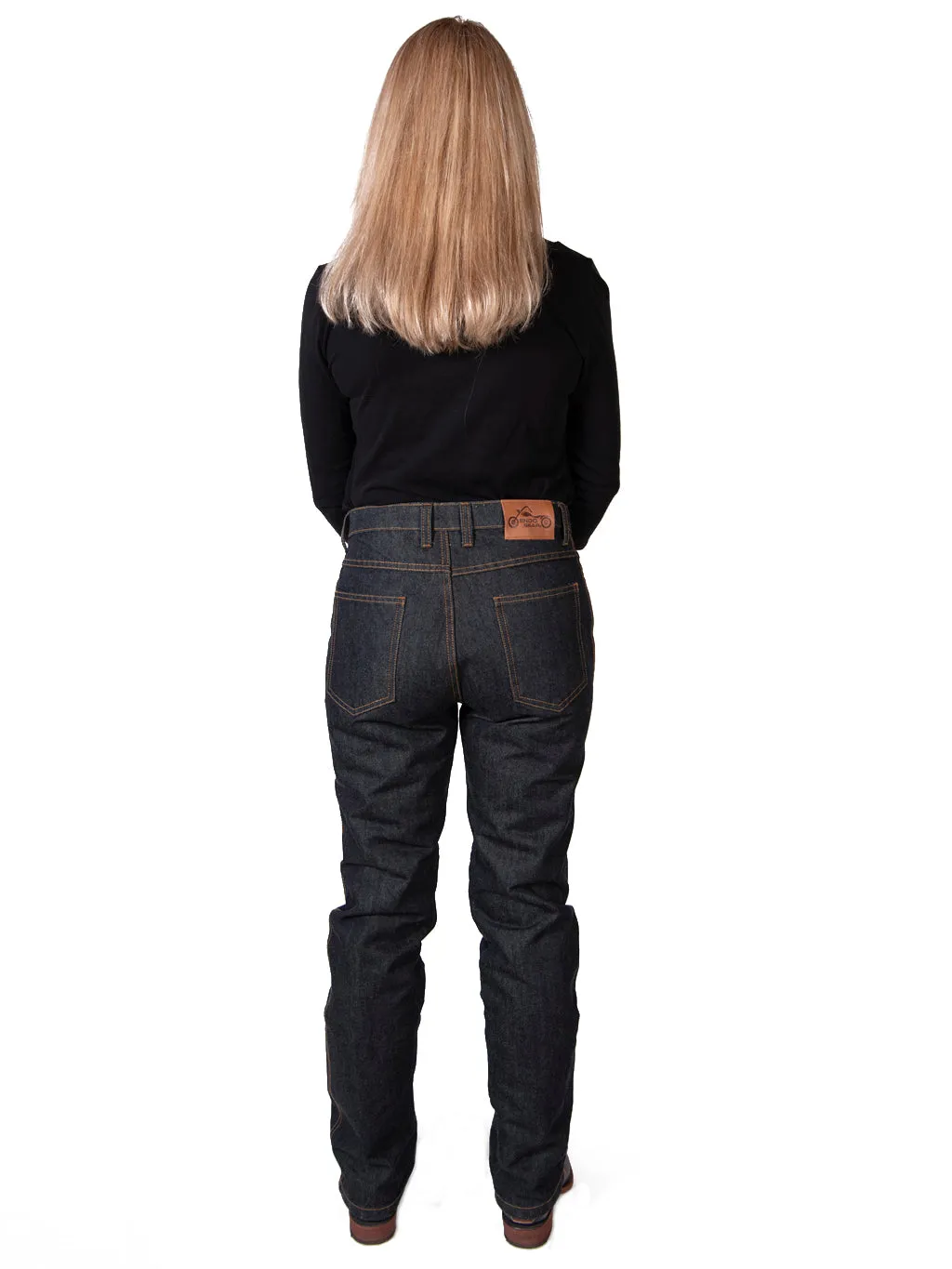 Women's Biker Denim Jeans