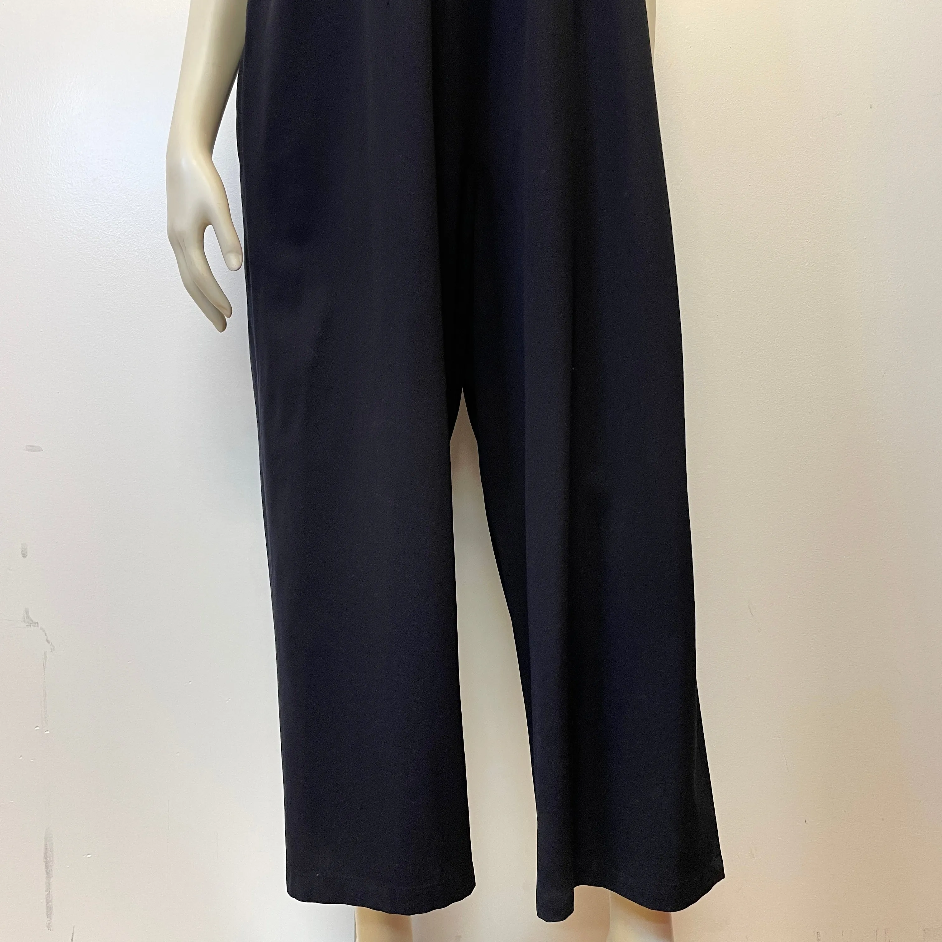 Yohji Yamamoto Navy Blue Vintage Designer Jumpsuit Size M